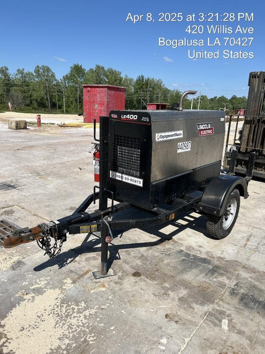 2024 Lincoln Electric LE400 Kubota V1505, Trlr, Cable Rack, Light Kit, ES Decals, T3