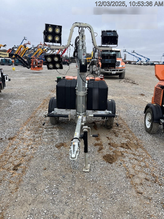 2024 Wanco WLTT-4MM4K Diesel, Mitsubishi L2E, 9.0HP @1800 rpm, Deep Sea Controller, Shore Power Plug, Auto Start, (4) 350W LED Floodlights, 4kW Generator, 60 Gal Fuel Tank, 2" Ball, T3