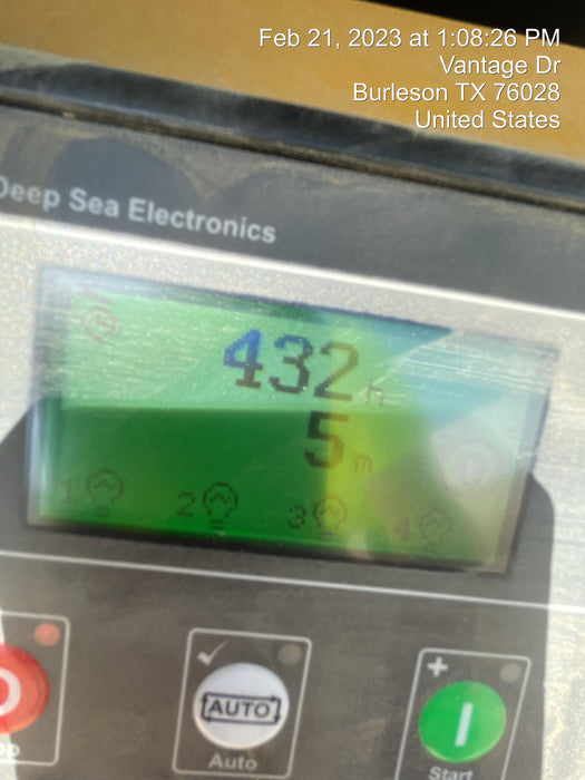 2022 Allmand NLV3GR (4) LED Light Fixture 350W, 23' Vertical Mast, 3kW Prime, Towable, ES Decals, T3