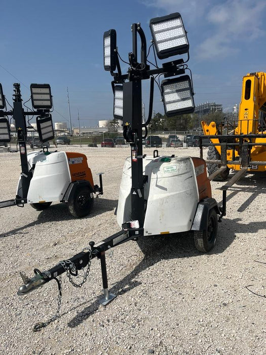 2025 Generac MLT6SMDS Diesel, Mitsubishi / Final Tier 4 Engine, 10.5 HP @ 1800 RPM, (4) 320W G4 LED's, Brushless Excitation, Capacitor Regulated, Vertical Mast, Manual Winch, 5kW Export Power, Power Zone Auto Light Controller