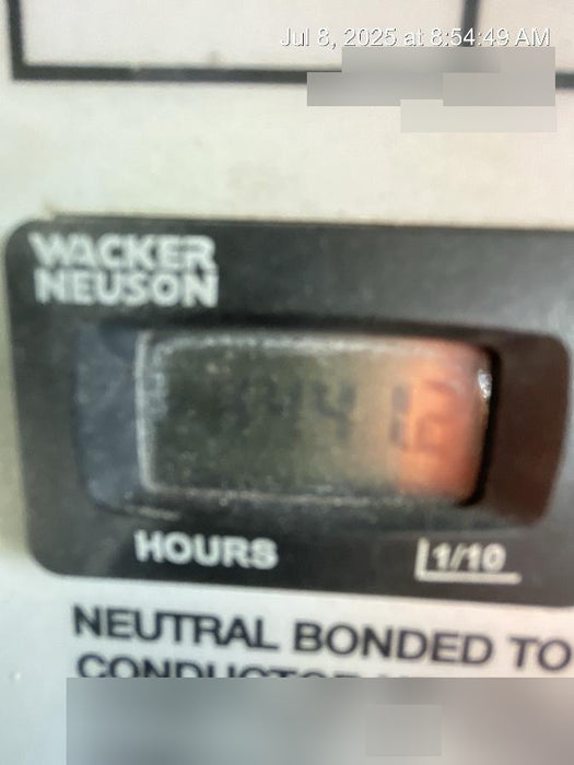 Wacker Neuson LTV6K-MH Power mast, 1100W MH, Fuel Sensors, Wiring Harness