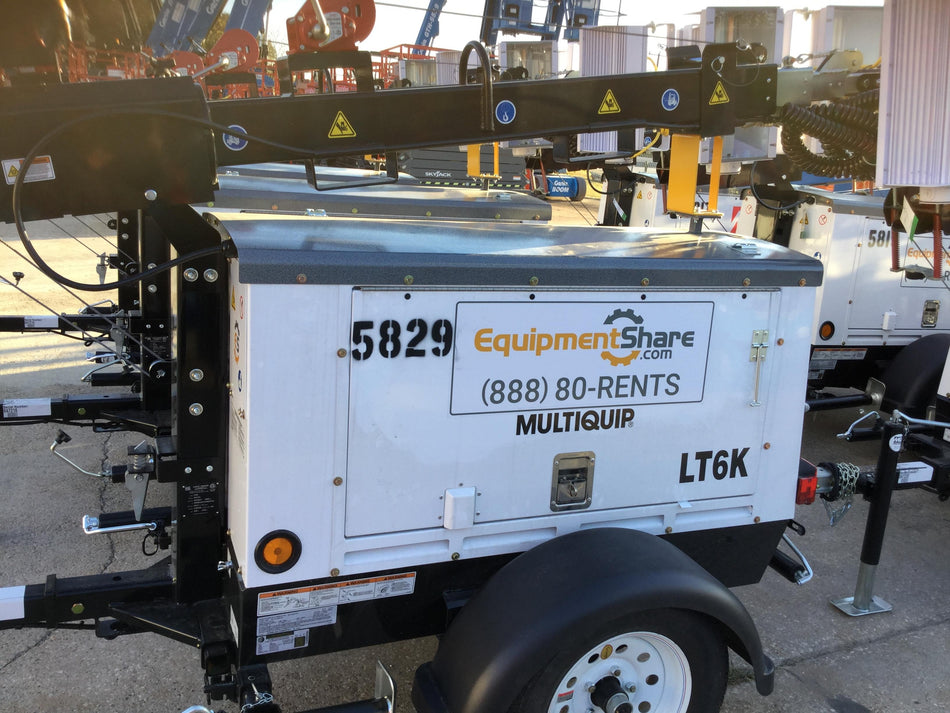 2017 Multiquip LT6K` MultiQuip LT6KV Towable Light Tower