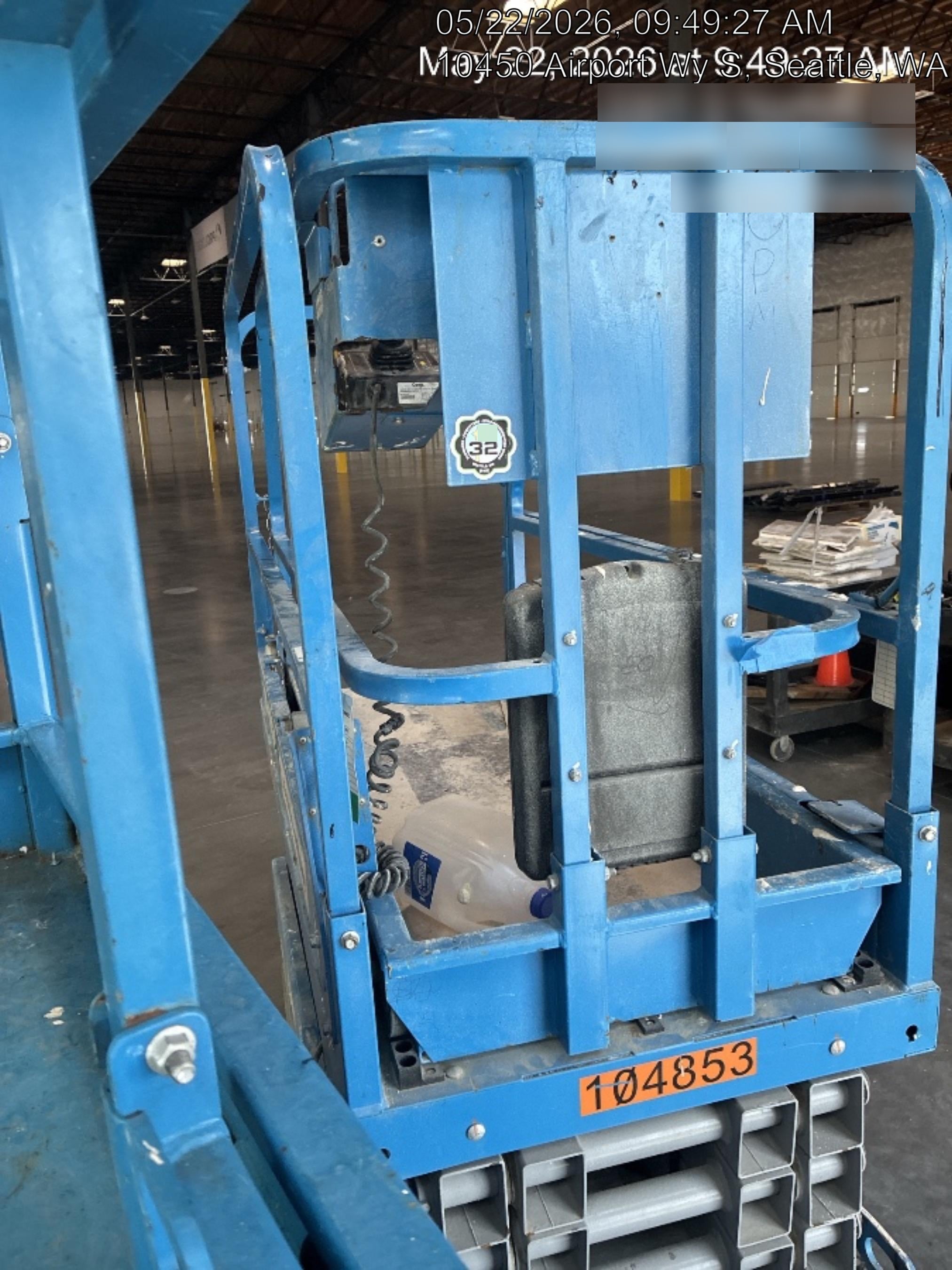 2020 Genie GS-1930 Standard Machine, 800W Inverter