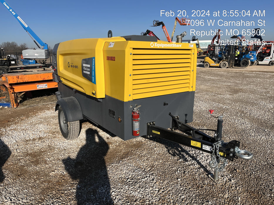 2023 ATLAS COPCO XAS 400-150 PACE