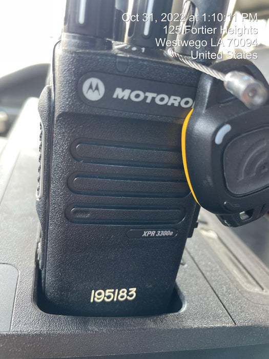2021 MOTOROLA XPR3300E