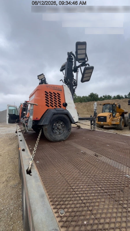 2023 Generac MLT2 Diesel, Flex Switch 120V Input, Powerzone Controller, 
(4) 320W LED Lights, 4kW Generator, 39.9 Gal Fuel Tank, 2" Ball, T3