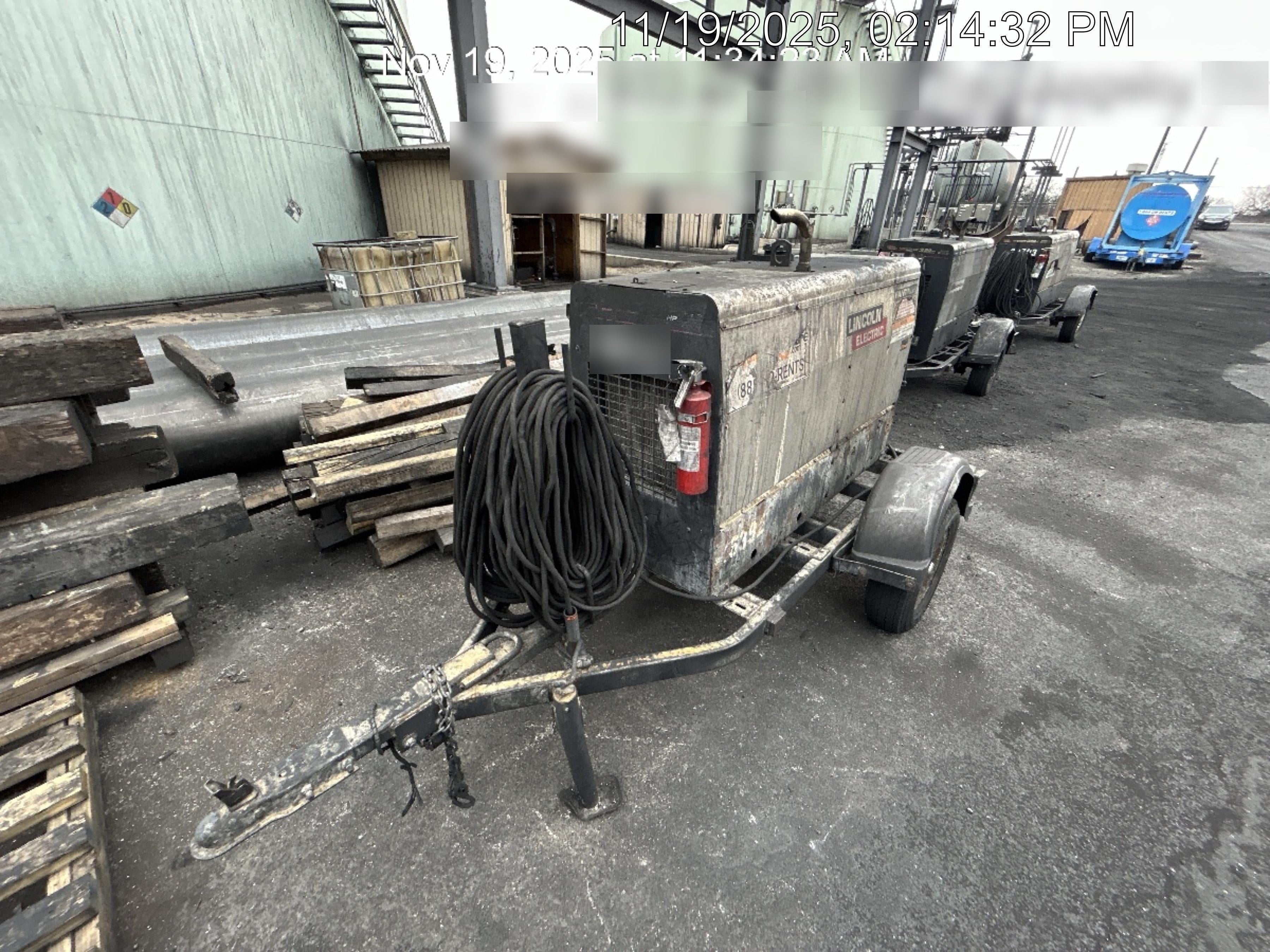 Lincoln Electric Vantage 322 Lincoln Vantage 322 Welder Ready Pak 3 - Vantage 322, Trailer