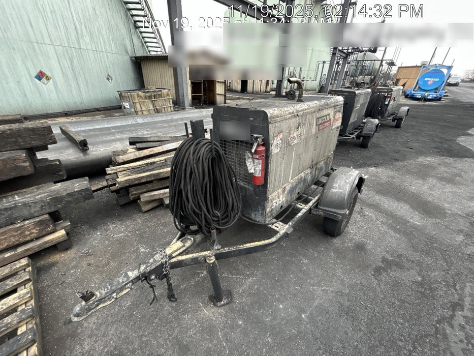 Lincoln Electric Vantage 322 Lincoln Vantage 322 Welder Ready Pak 3 - Vantage 322, Trailer