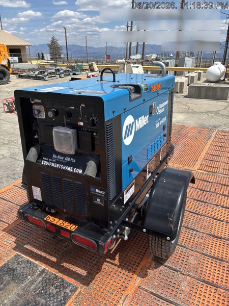 2026 MILLER ELECTRIC BIG BLUE 400
