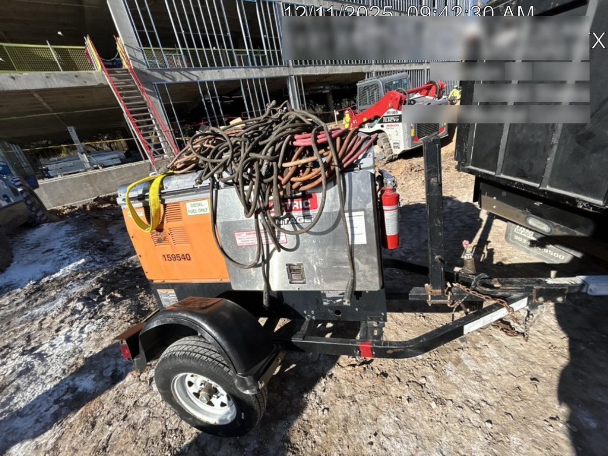 2021 Lincoln Electric Vantage 322 Vantage 322 Ready Pak 3 w/ Decals, ORANGE (includes trailer, cable rack, fender light kit) NO Telematics