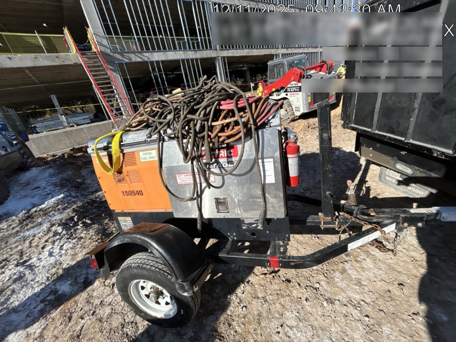 2021 Lincoln Electric Vantage 322 Vantage 322 Ready Pak 3 w/ Decals, ORANGE (includes trailer, cable rack, fender light kit) NO Telematics