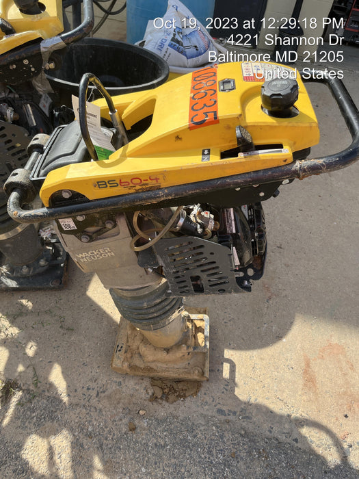 2020 WACKER NEUSON BS60-4As