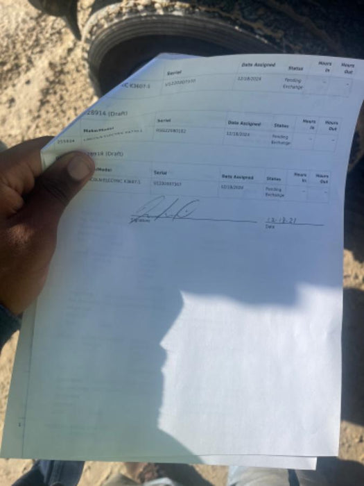 2022 LINCOLN ELECTRIC K3607-1