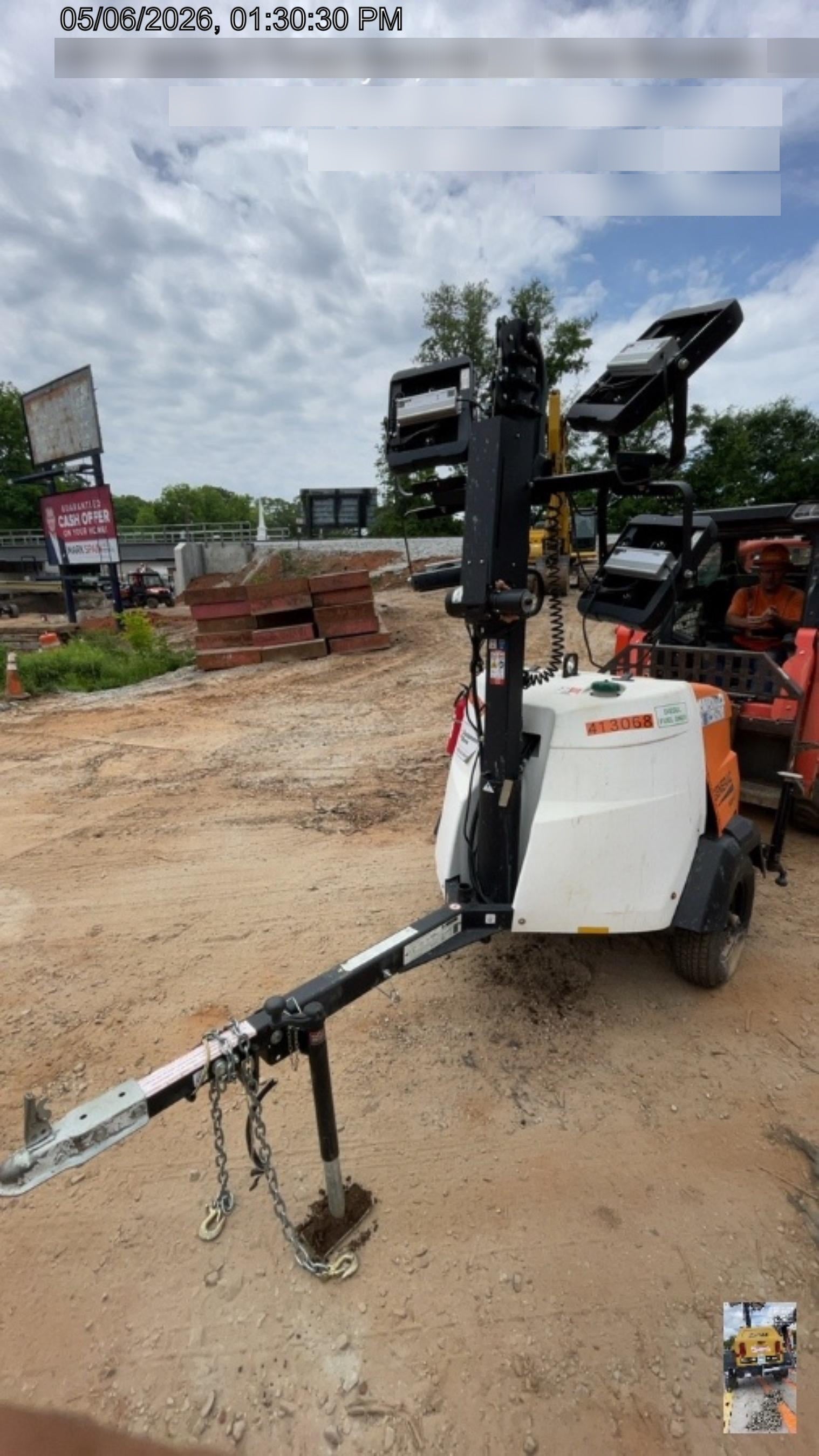 2024 Generac MLT6SKDS-STD4 ELEC WINCH Diesel, Electric Winch Mast, Powerzone Controller, (4) 320W LED Lights, 4kW Generator, 39.9 Gal Fuel Tank, 2" Ball, T3
