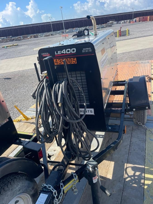 2024 Lincoln Electric LE400 Kubota V1505, Trlr, Cable Rack, Light Kit, ES Decals, T3