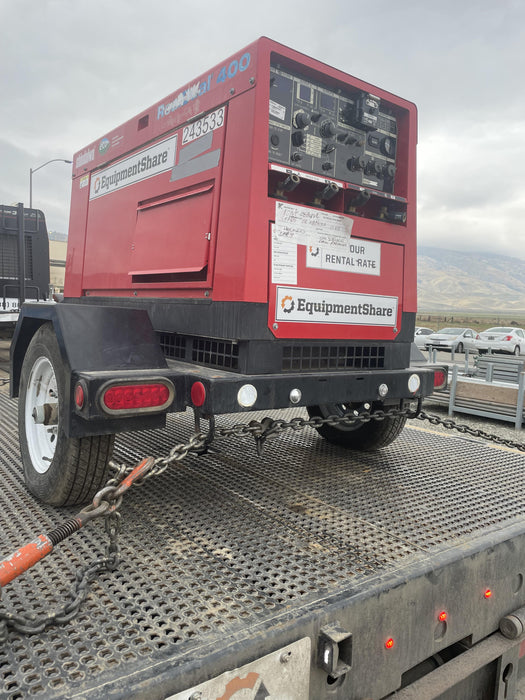 2022 Shindaiwa DGW400MDL Kubota D902 Engine, 23 HP, Dual Op Welder, Wire, Arc, Droop Stick, Tig, and CC Stick Functionality, Simulphase, 3 Phase and 1 Phase Gen Output, Single Axle NB Trlr, Slr Trckl Chrg 12V 12W, Fire Ext