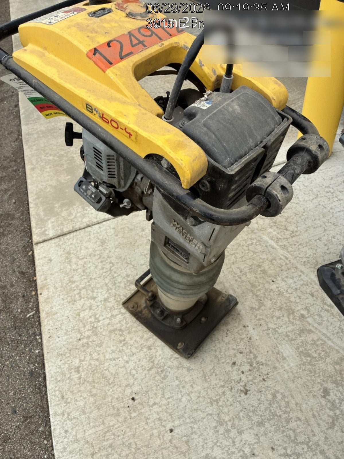 2021 WACKER NEUSON BS60-4As