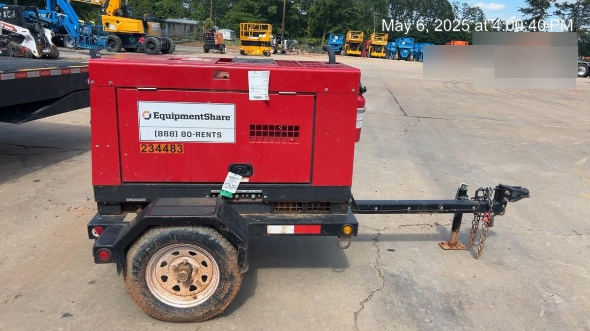 2022 Shindaiwa DGW400MDL Kubota D902 Engine, 23 HP, Dual Op Welder, Wire, Arc, Droop Stick, Tig, and CC Stick Functionality, Simulphase, 3 Phase and 1 Phase Gen Output, Single Axle NB Trlr, Slr Trckl Chrg 12V 12W, Fire Ext