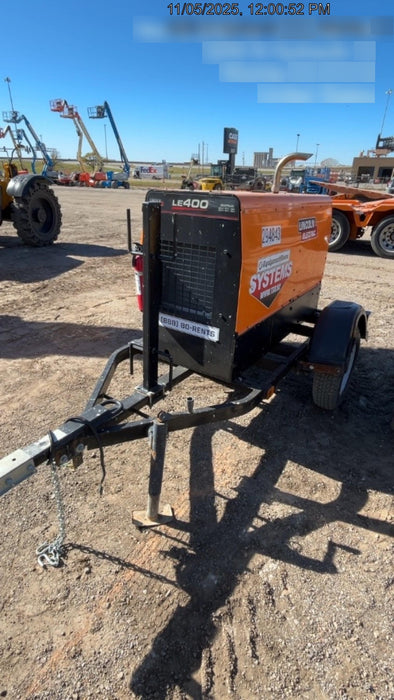 2023 Lincoln Electric LE400 Kubota V1505, Trlr, Cable Rack, Light Kit, ES Decals, T3