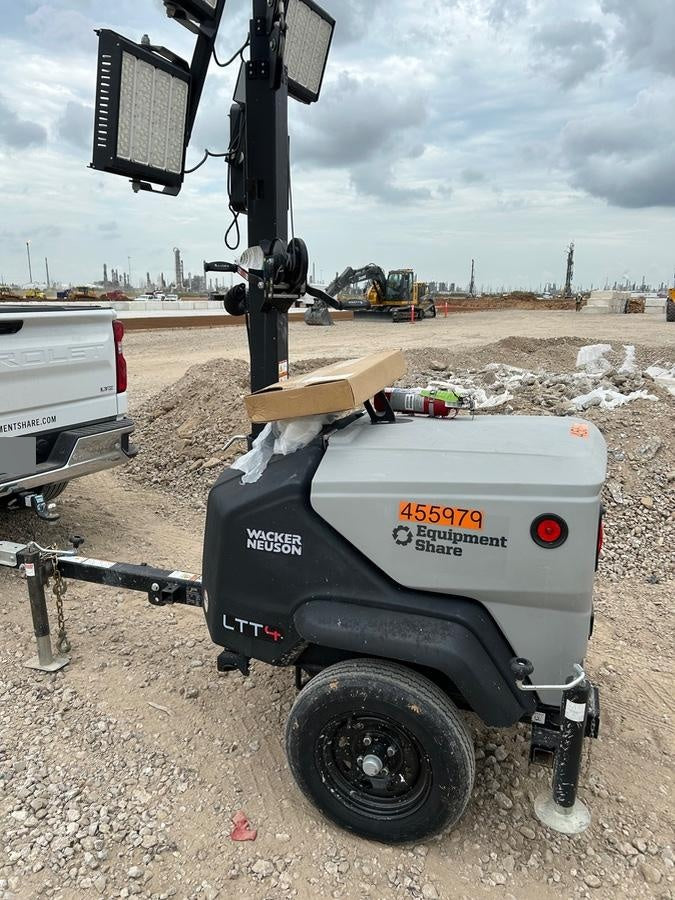 2024 Wacker Neuson LTT4 Diesel, Kohler KDW702, Deep Sea Controller, Auto Start, LED 320W, Bypass Outlet, T3