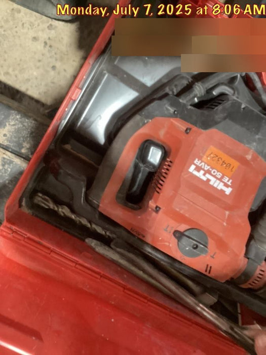 2020 HILTI TE 50-AVR