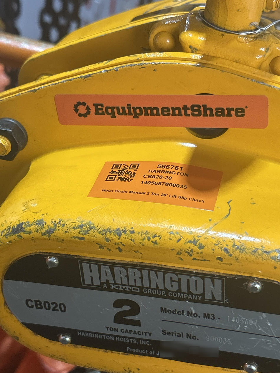 2025 HARRINGTON CB020-20