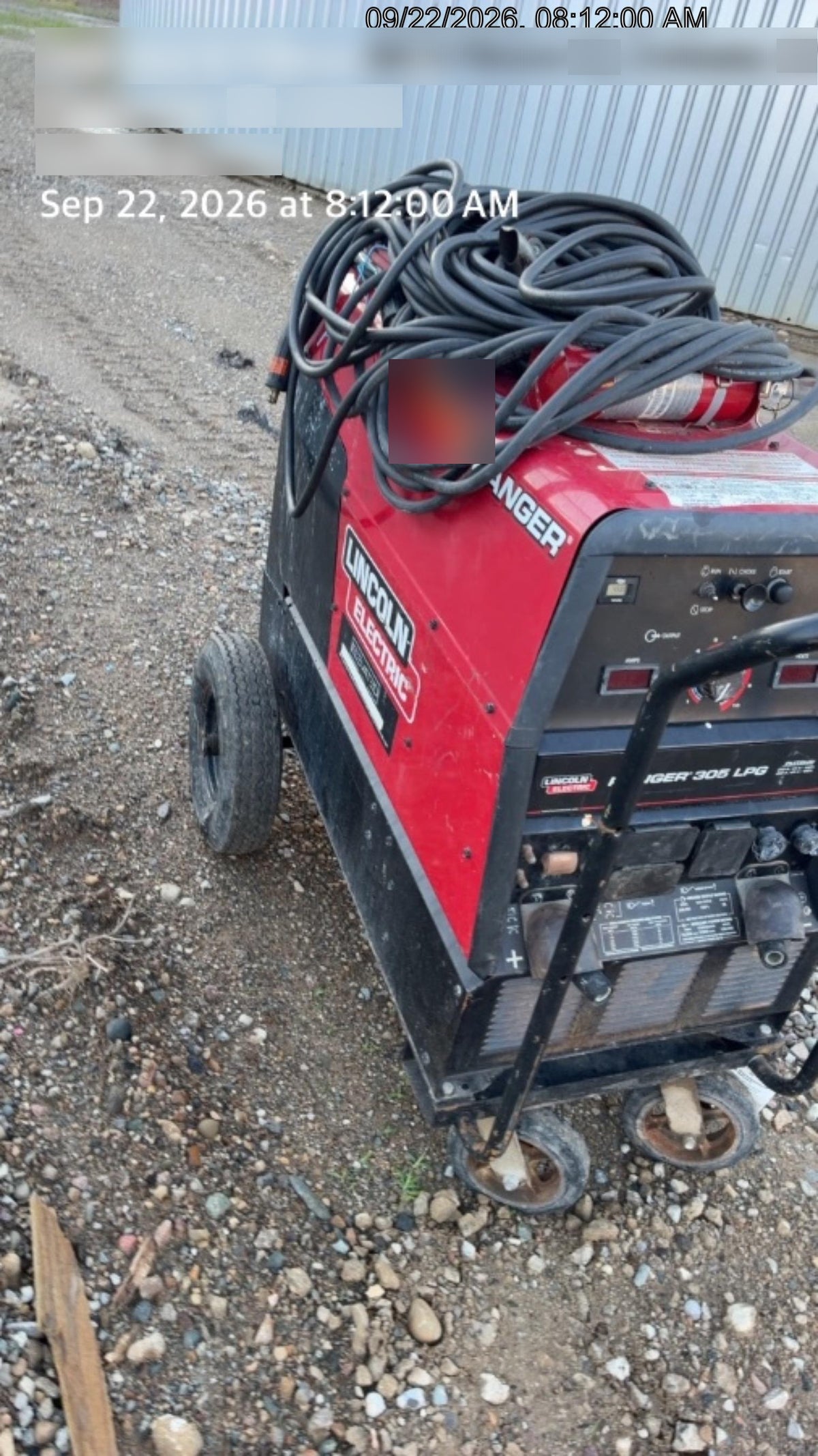 2024 Lincoln Electric Ranger 305 LPG Ranger 305 LPG, Undercarriage, Tank Holder & Strap, 10kw AC Gen, 25hp Kohler LPG Eng