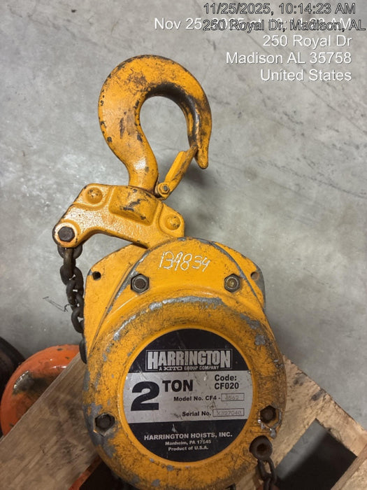 2021 HARRINGTON CF020-20