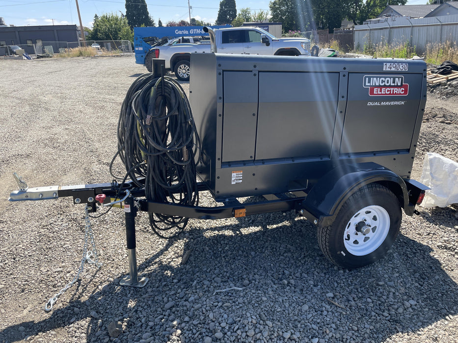 2021 Lincoln Electric Dual Maverick 200/200X Ready Pak 3 (includes trailer, cable rack, fender light kit)
