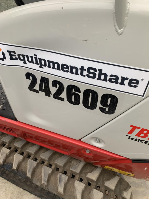 2021 TAKEUCHI TB216R