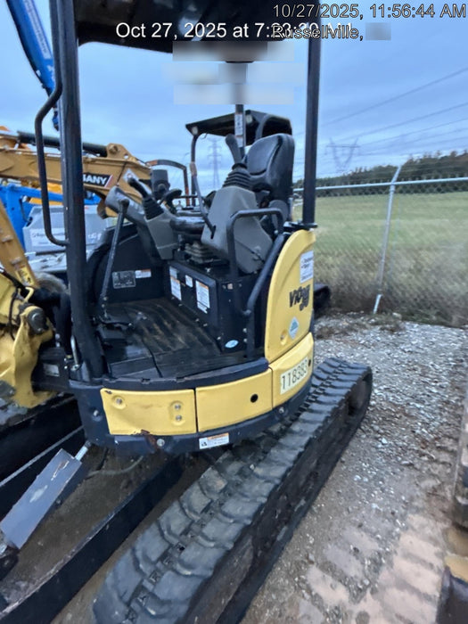 2020 Yanmar ViO35PR Open ROPS / Rubber Track / NO COUPLER