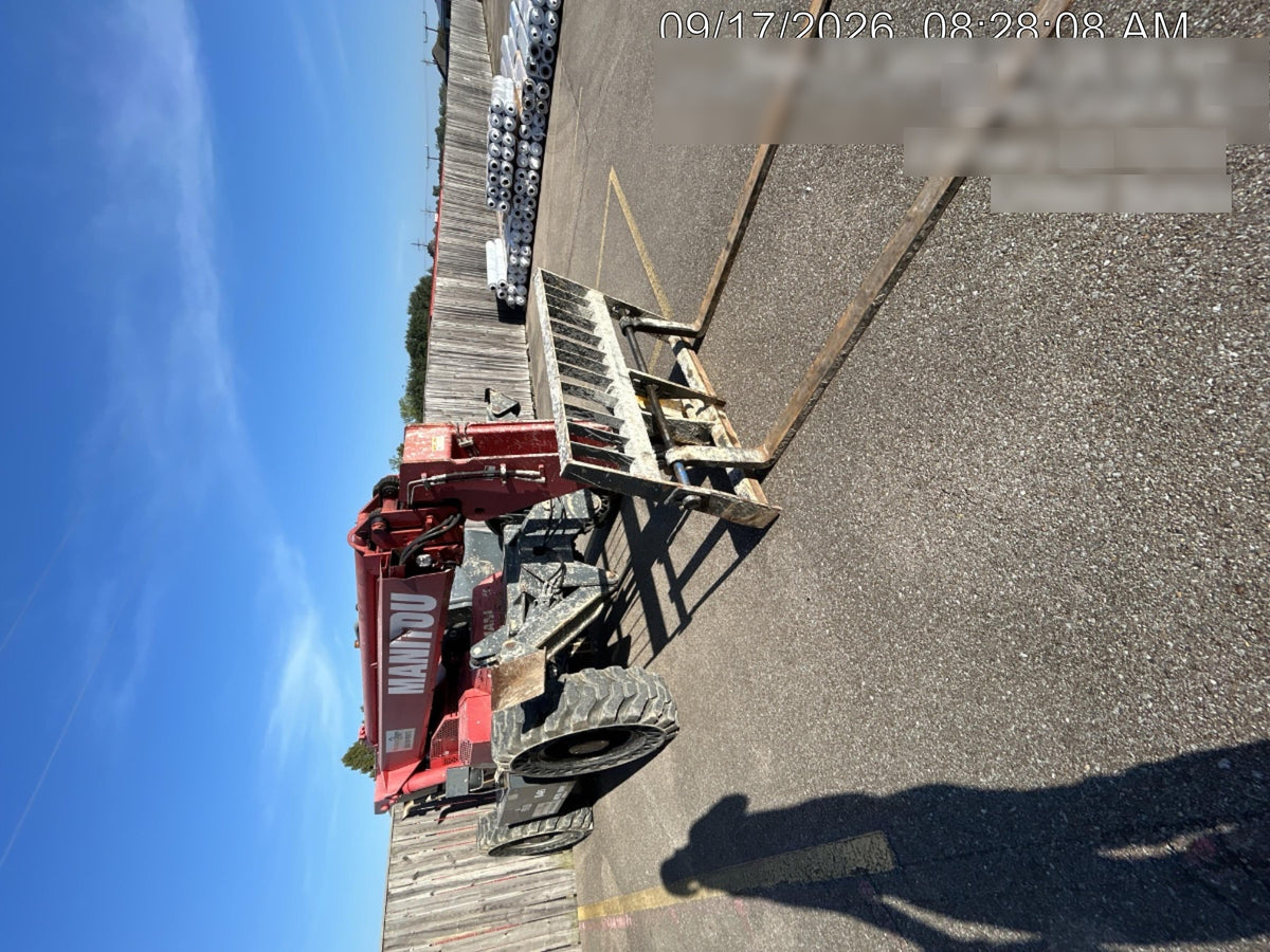 2018 Manitou MTA10055 MTA10055 - Canopy, Worklights, Beacon, 66" Carriage, 60" Forks, Solid Tires, Aux Hydraulics