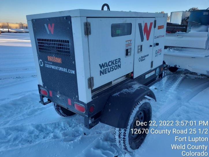 2022 WACKER NEUSON G25