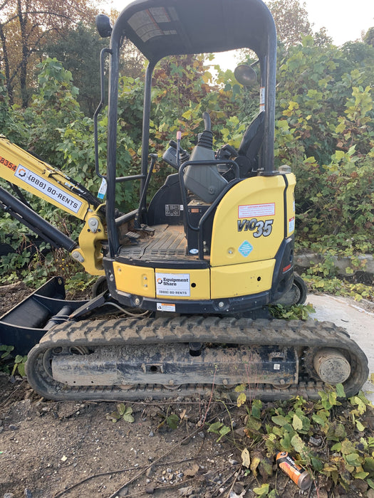 2020 Yanmar ViO35PR Open ROPS / Rubber Track / NO COUPLER