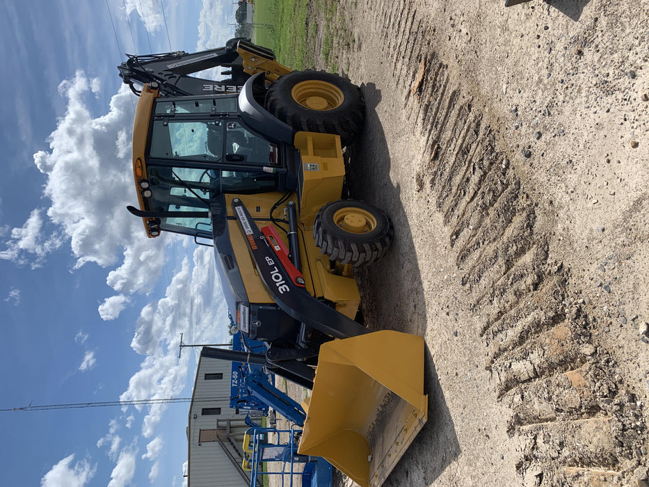 2020 John Deere 310LEP Cab/Heat/Air, 4WD, Standard Stick, Pilot Controls, 2 Way Hydraulics, TAG Manual QC