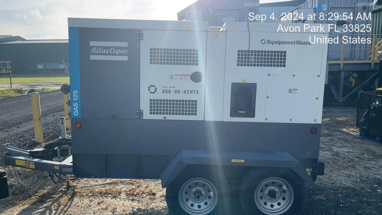2022 ATLAS COPCO QAS 125