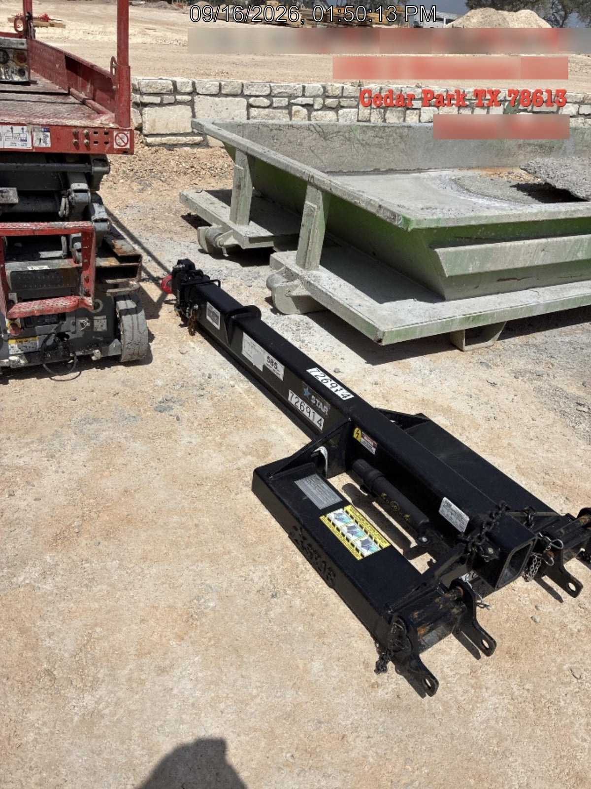 2026 STAR INDUSTRIES M1360B - Star JIB Boom
