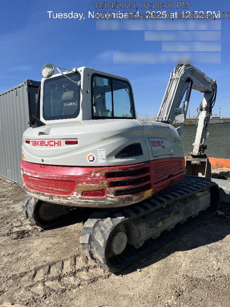 2022 TAKEUCHI TB290-CR