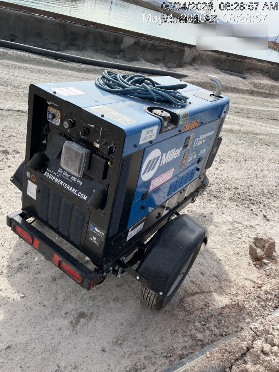 2026 MILLER ELECTRIC BIG BLUE 400