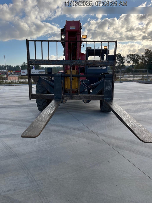 2018 Manitou MTA10055 Manitou MTA 10055 w/Cab/Heat/AC, Work Lights/Strobe, Aux Hyd, Solid Tires, Lift Hook, 66" Carriage, 60" Forks