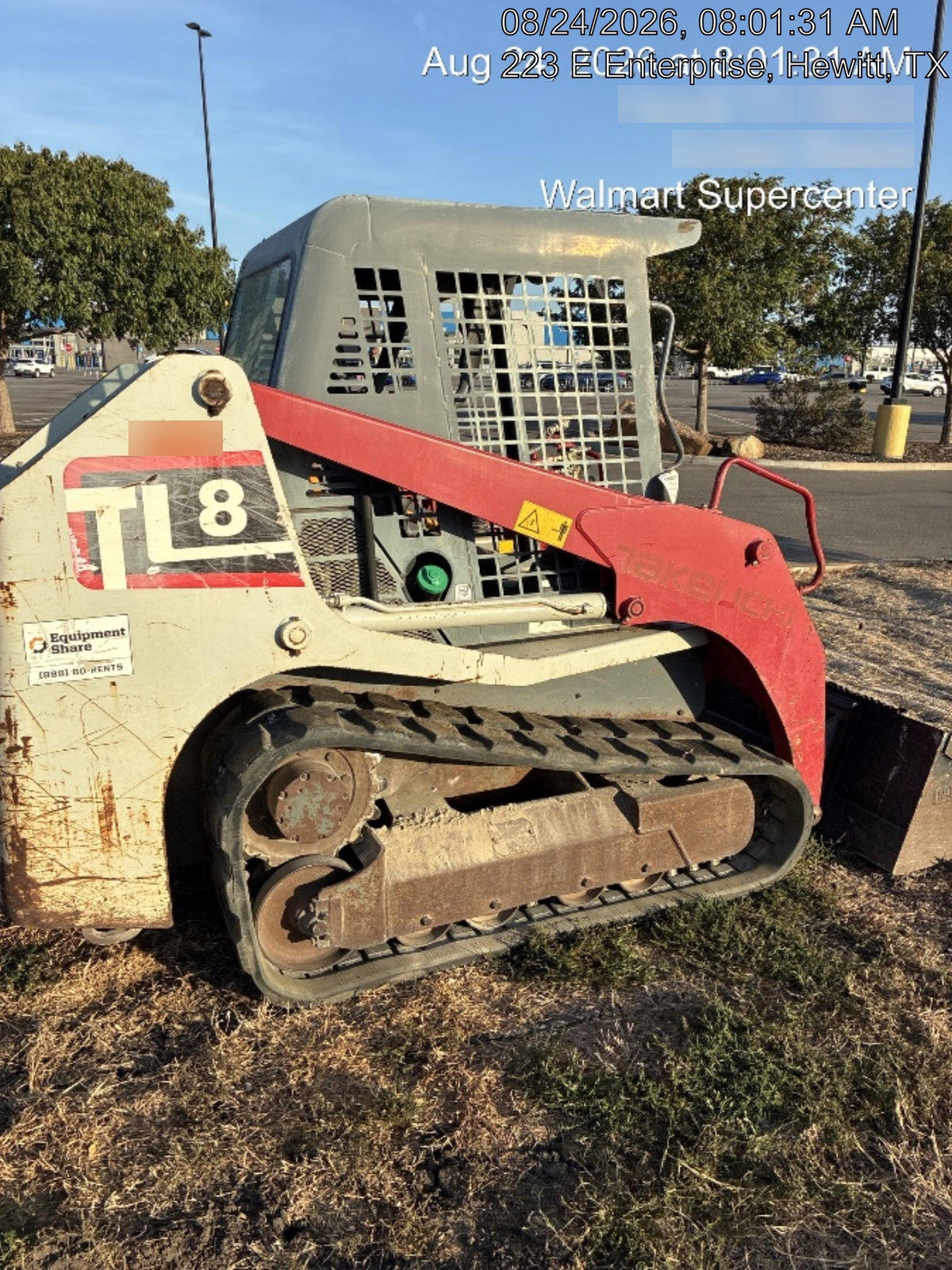 2019 TAKEUCHI TL8W
