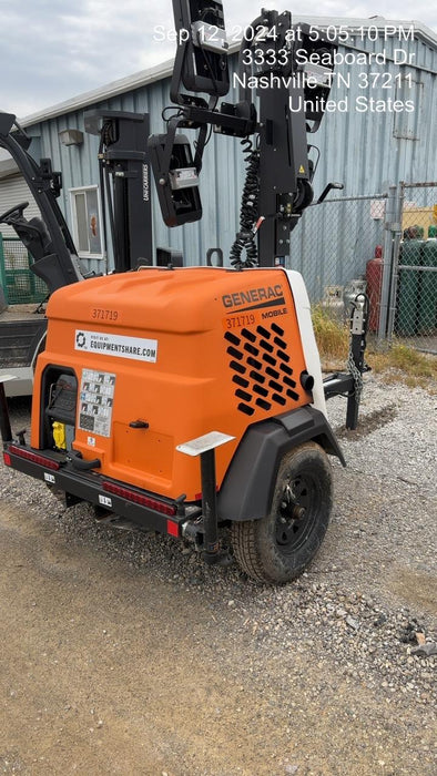 2023 Generac MLT2 Diesel, Flex Switch 120V Input, Powerzone Controller, 
(4) 320W LED Lights, 4kW Generator, 39.9 Gal Fuel Tank, 2" Ball, T3