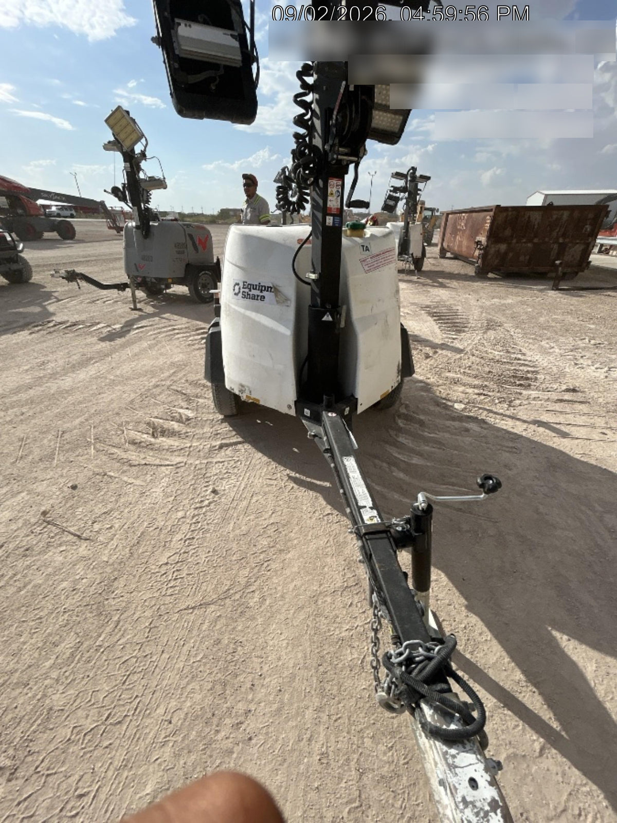 2024 Generac MLT2 Diesel, Flex Switch 120V Input, Powerzone Controller, 
(4) 320W LED Lights, 4kW Generator, 39.9 Gal Fuel Tank, 2" Ball, T3