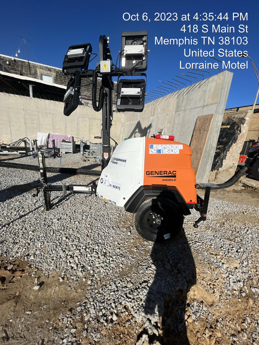 2023 Generac MLT2 Diesel, Flex Switch 120V Input, Powerzone Controller, (4) 320W LED Lights, 4kW Generator, 39.9 Gal Fuel Tank, 2" Ball, T3