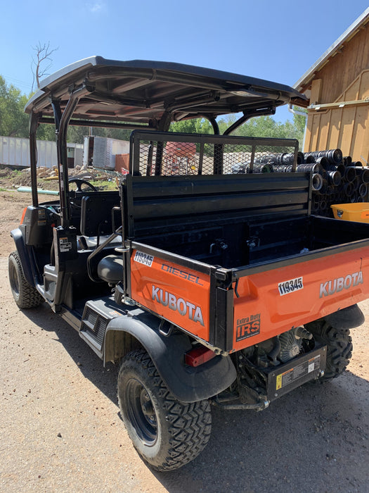 Kubota RTV-X1140W-H Canopy, 4-Seater, Diesel, Windshield Acrylic Clear, LED Strobe, Backup Alarm