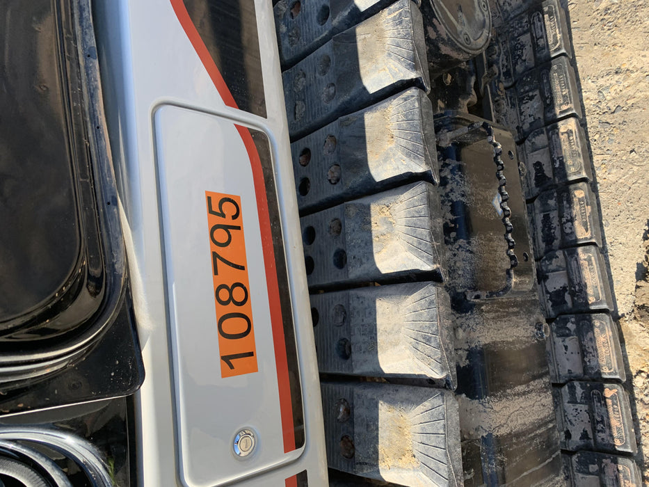 2020 Link-Belt 80X3EX 7'2" ARM, 17.7" rubber tracks, Multi function aux hydraulics