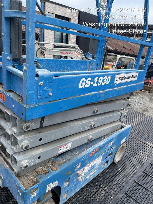 2020 Genie GS-1930 Fixed rails with chain entry gate - Pre A92.20