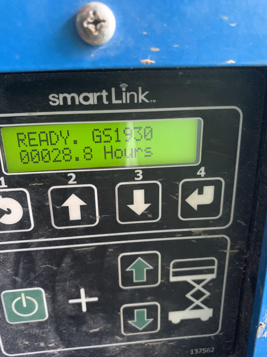 2020 Genie GS-1930 Solid Non Marking Tires, Beacon, Folding rails with half height swing gate, Telematics