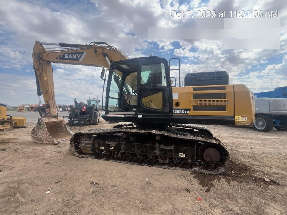 Sany SY265C SY265 Tier 4 - Cab, Hydraulic QC,  Buckets: 36" , 48"