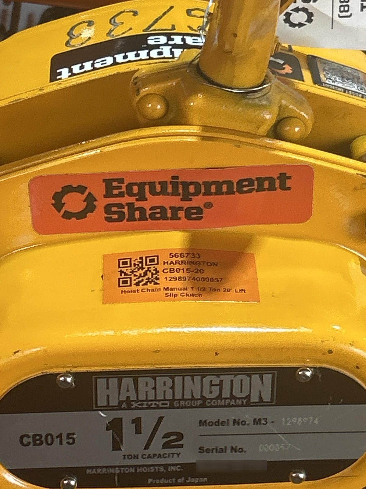 2025 HARRINGTON CB015-20